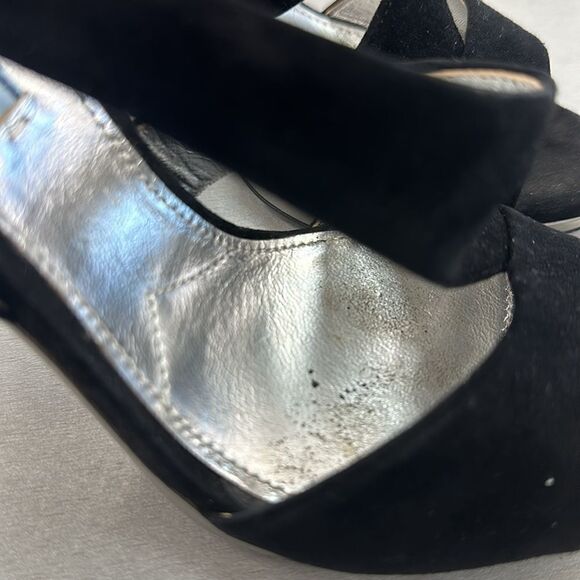 Prada Sandal Heel Black Size 10 - Picture 6 of 10